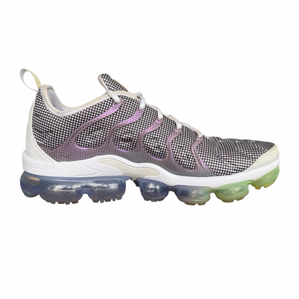 Nike Air VaporMax Plus Men’s 11 - Grey Purple Iridescent Bubble Running Shoe - Picture 12 of 12